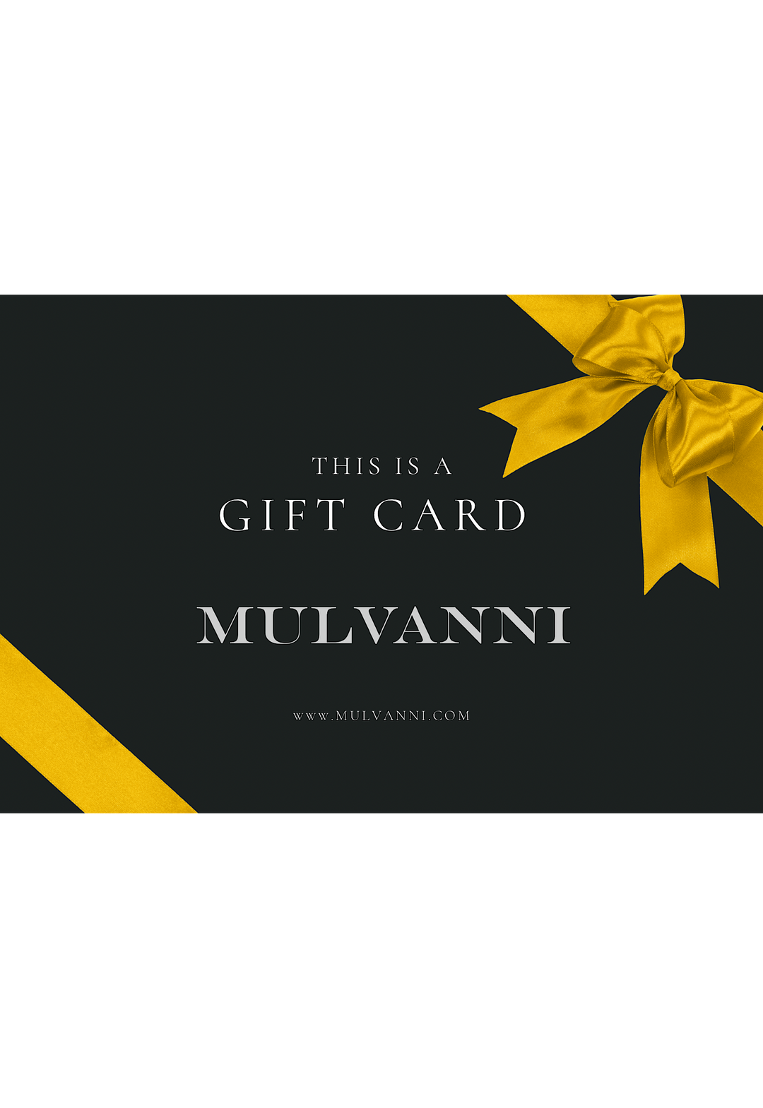 MULVANNI GESCHENKKARTE