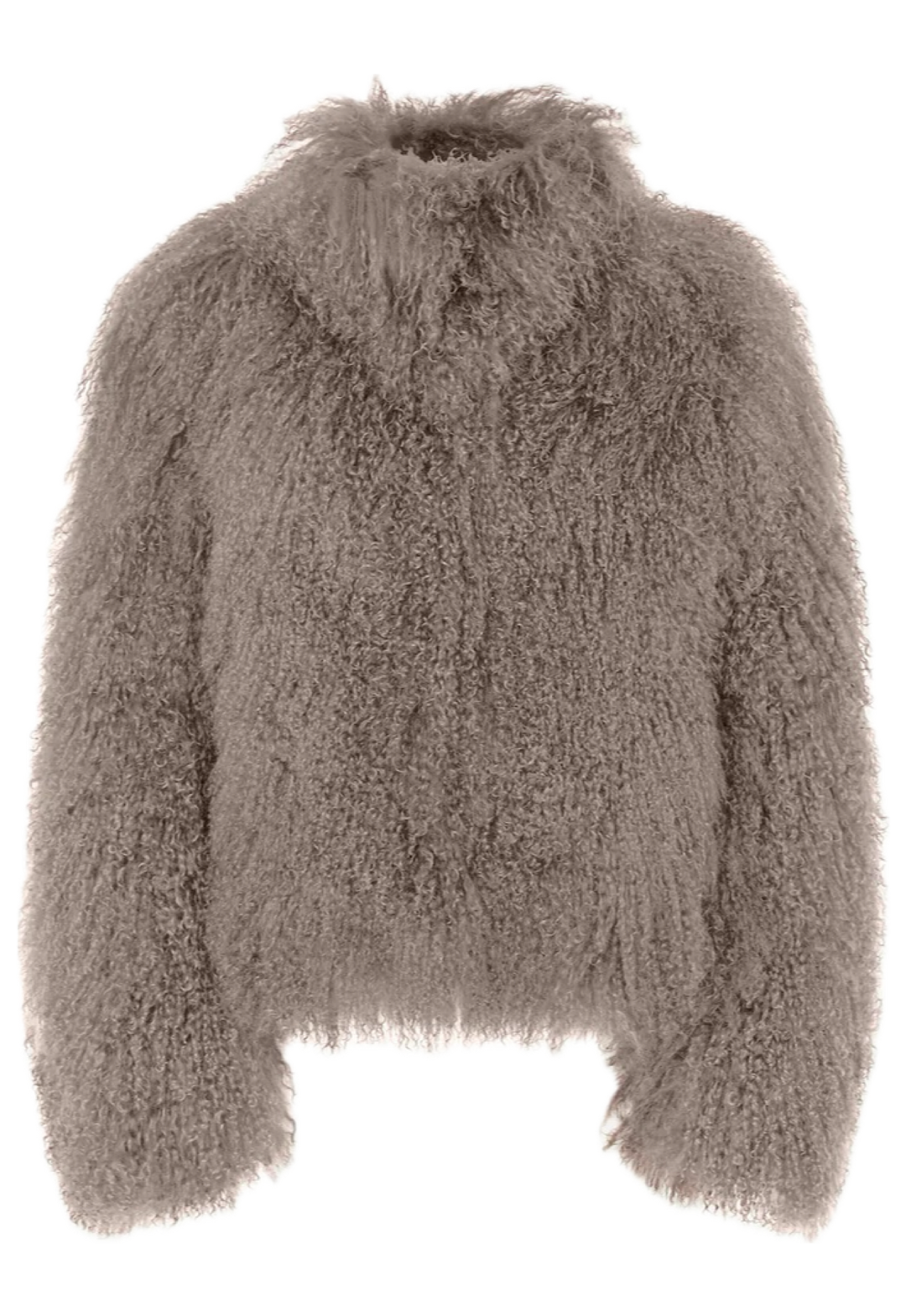 Cappotto Mongolo Grigio BRUNA