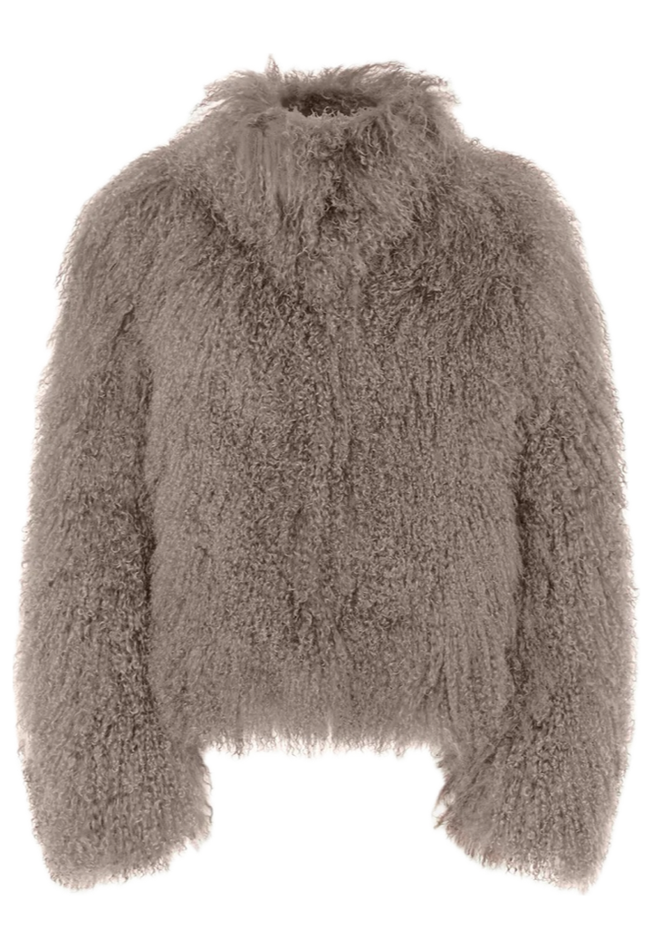 Cappotto Mongolo Grigio BRUNA