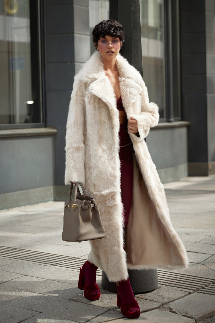 MAJA Shearling Coat
