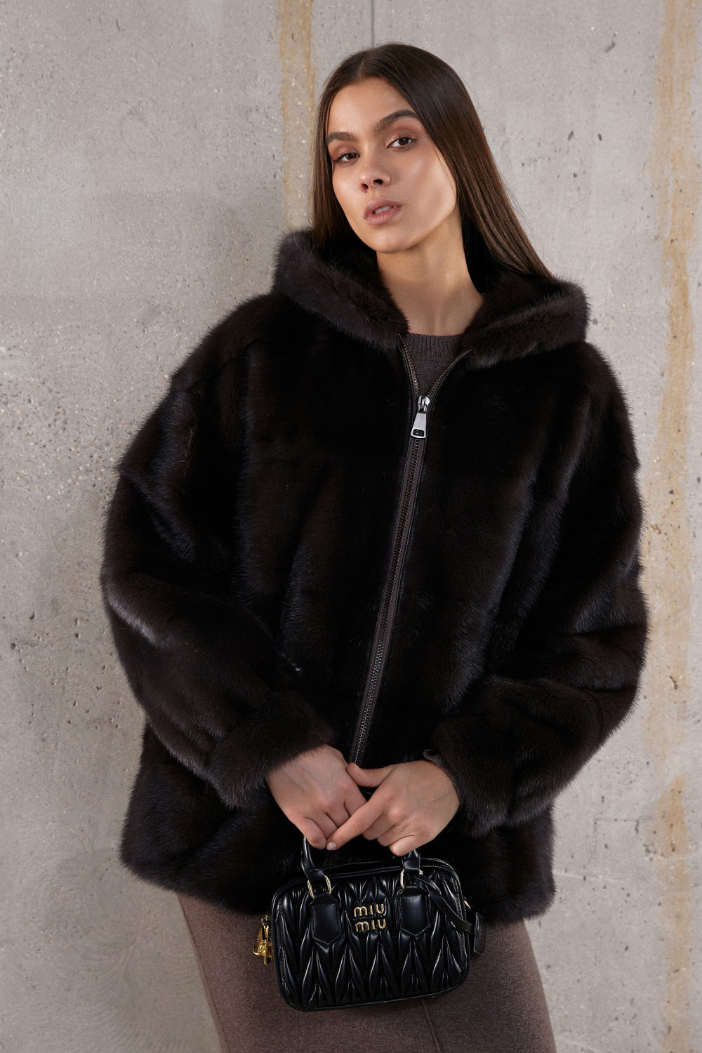 NADINE Mink Fur Jacket