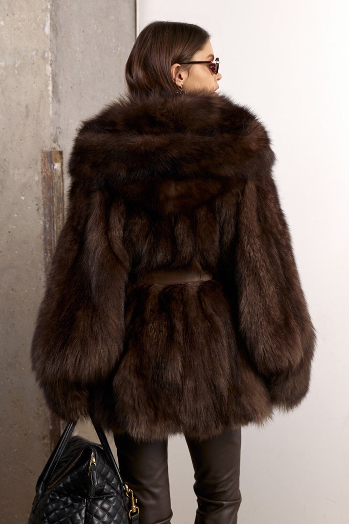 Cappotto di pelliccia Amelie Fox