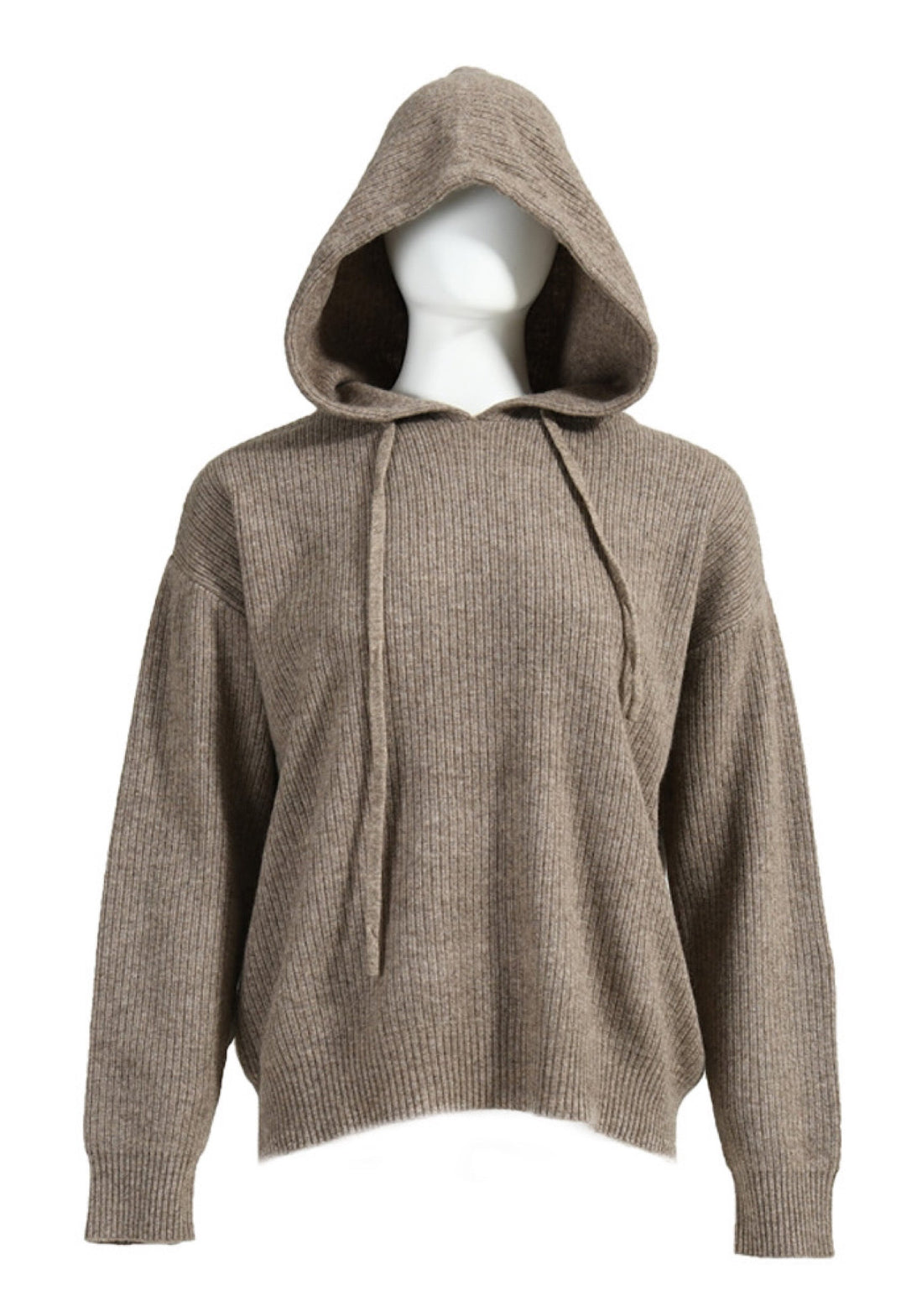 Chai Cashmere Tracksuit with fox fur super soft cashmere hoodie for women, luxurious and comfortable, perfect for a chic silhouette.