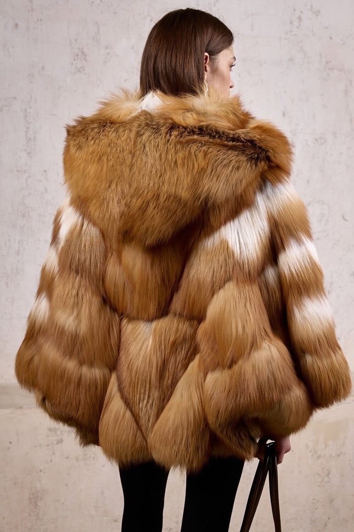 Cappotto di pelliccia Amelie Fox