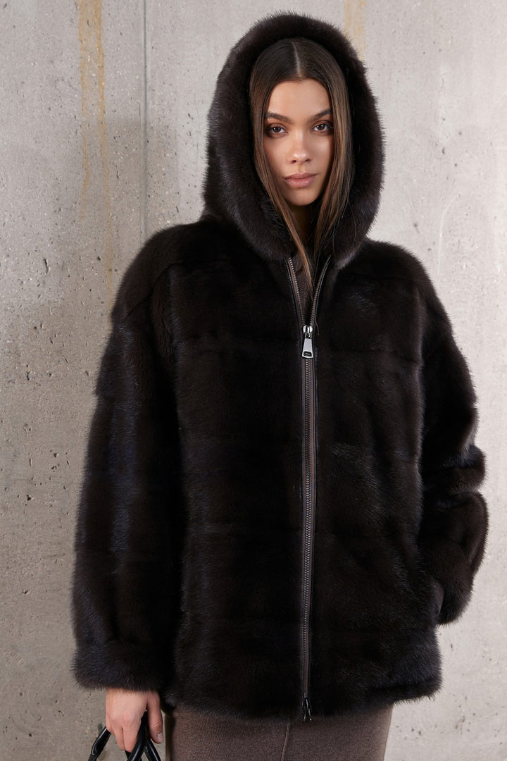 NADINE Mink Fur Jacket