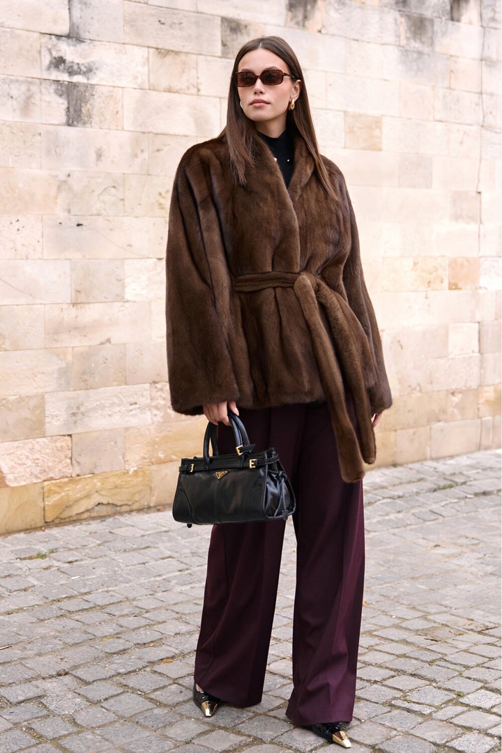 Saffina Mink Coat