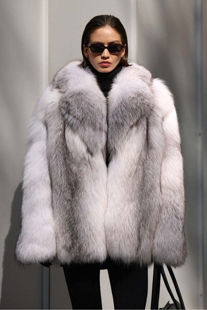 Cappotto di pelliccia di volpe KILLIAN