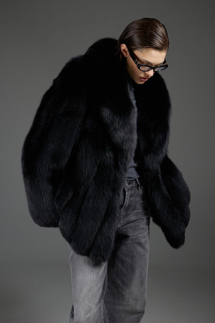 Cappotto in pelliccia di volpe CORRIN
