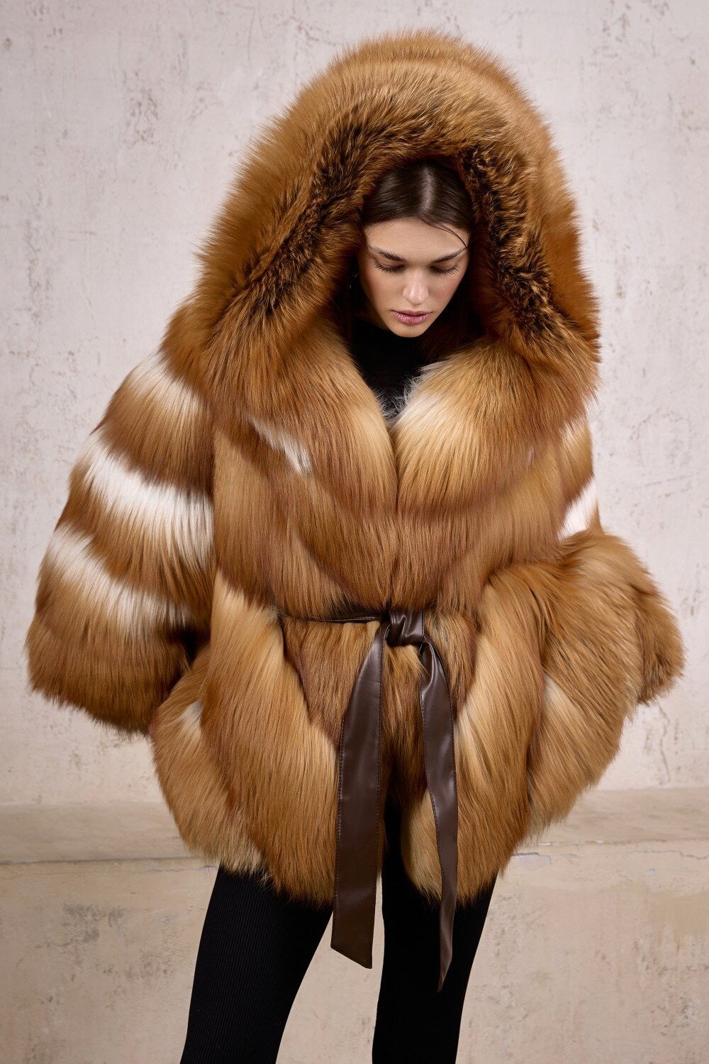 Cappotto di pelliccia Amelie Fox