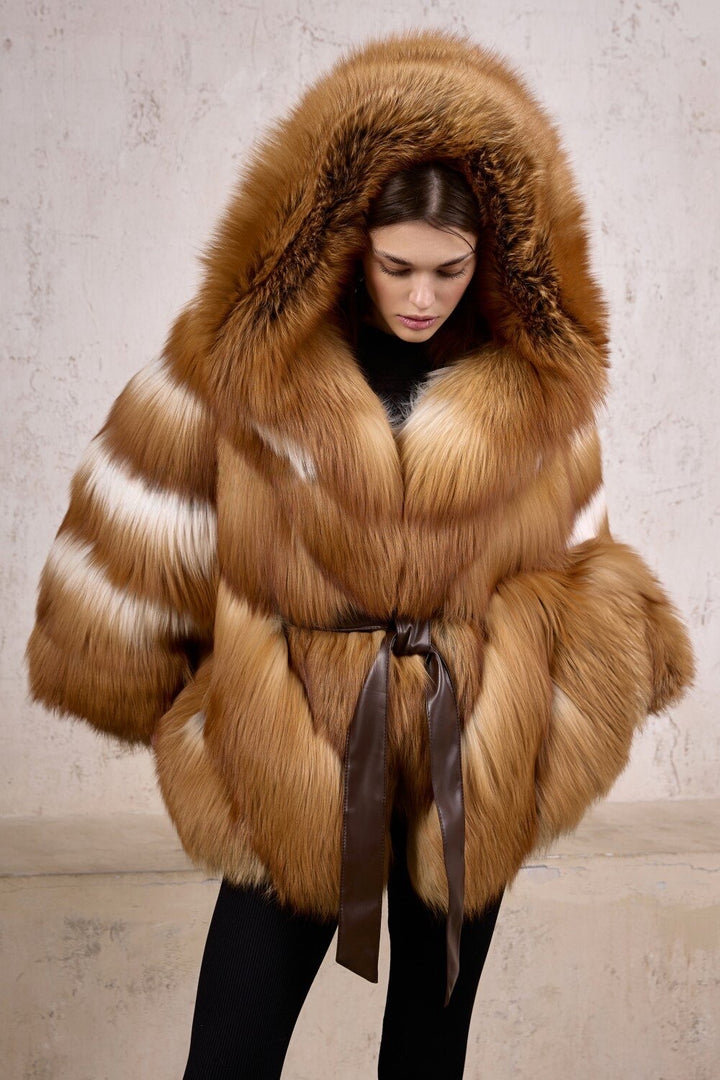 Cappotto di pelliccia Amelie Fox