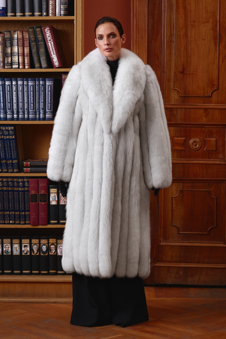 Cappotto di pelliccia di volpe OLGA