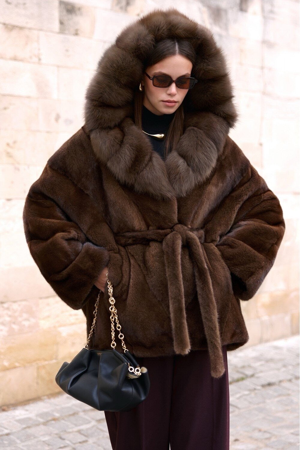 Youmna Mink Coat