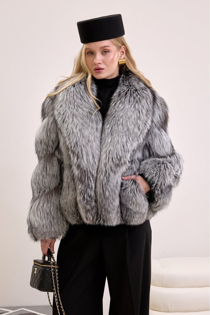 Cappotto di pelliccia di volpe ELI