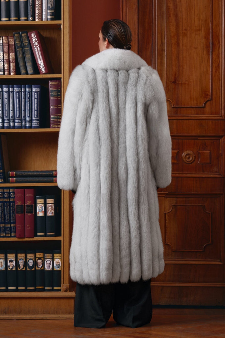 Cappotto di pelliccia di volpe OLGA