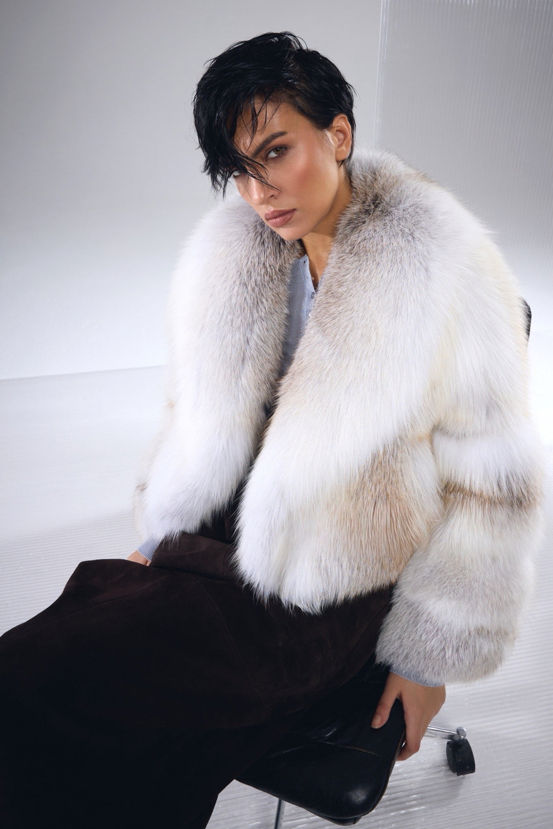 Talia Fox Fur Coat