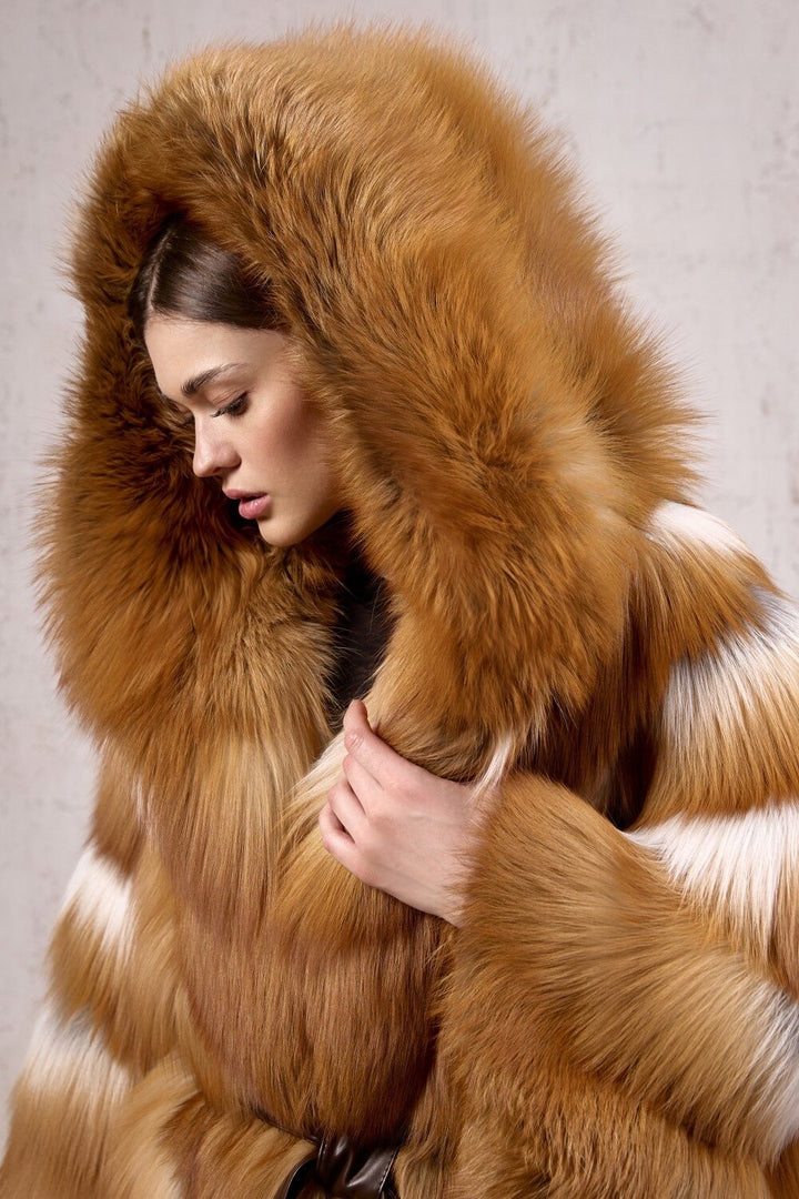 Cappotto di pelliccia Amelie Fox