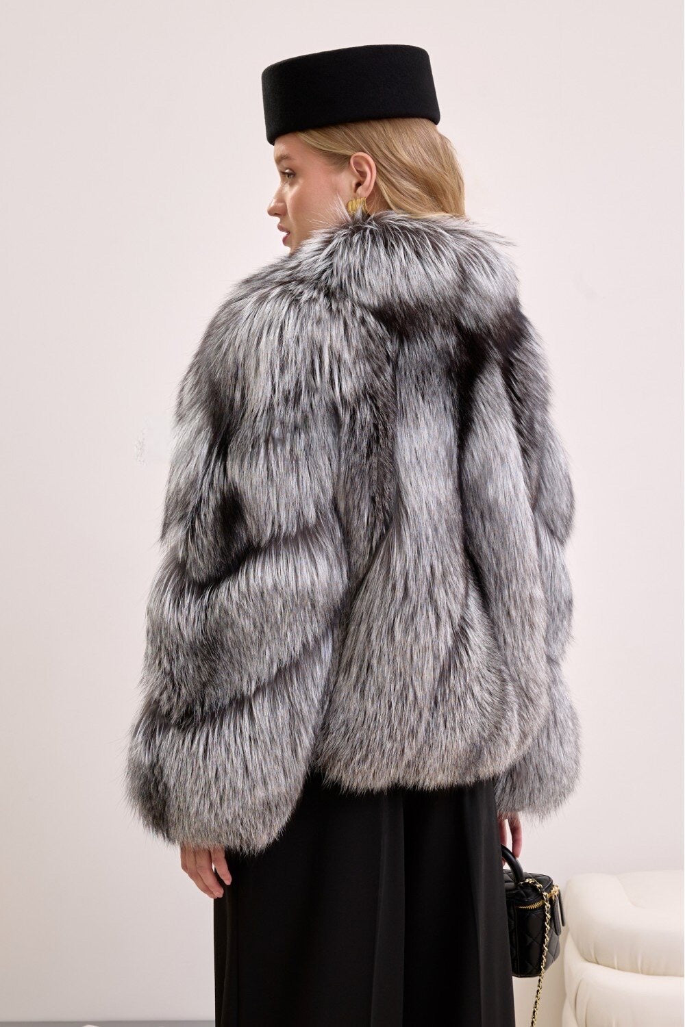 Cappotto di pelliccia di volpe ELI