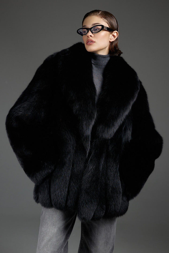 Cappotto in pelliccia di volpe CORRIN