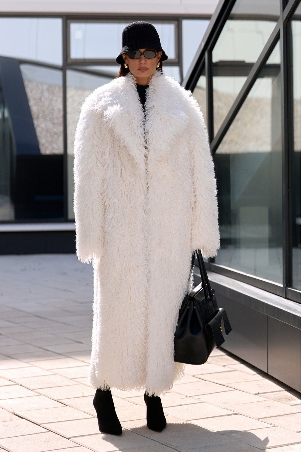 Cappotto finto mongolo KAI