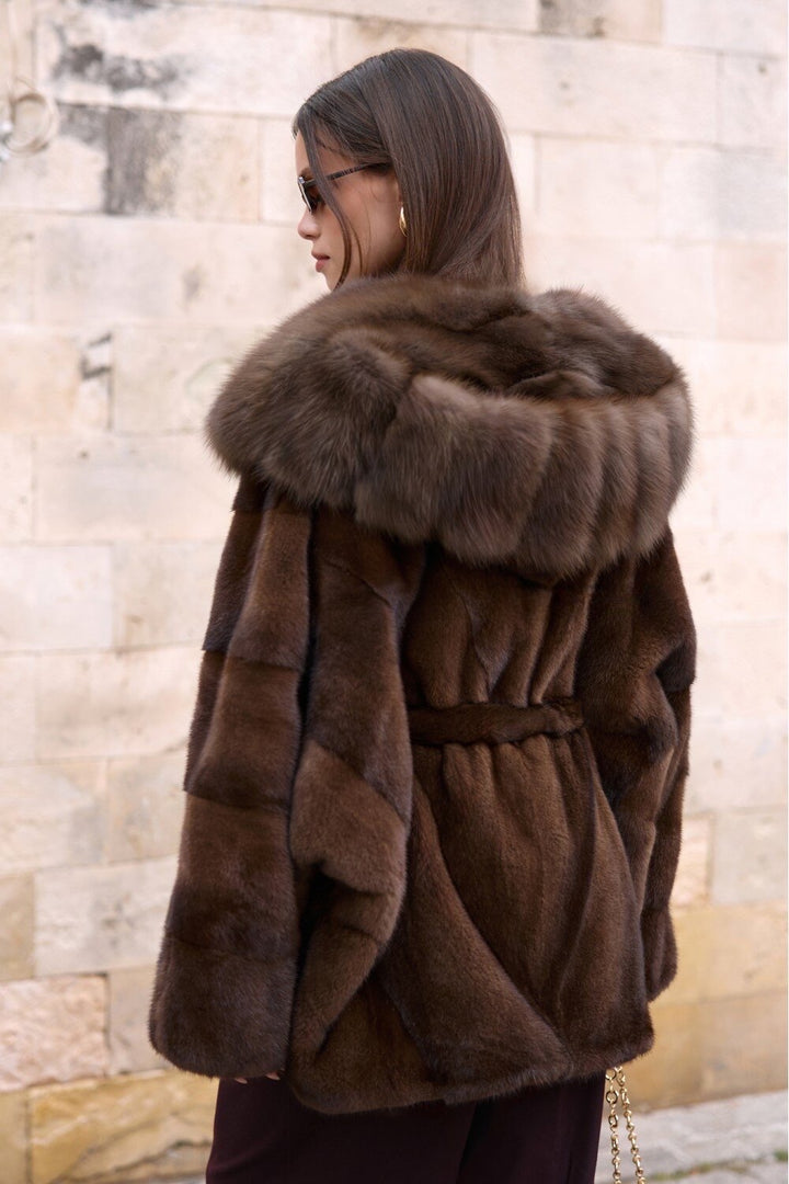 Youmna Mink Coat