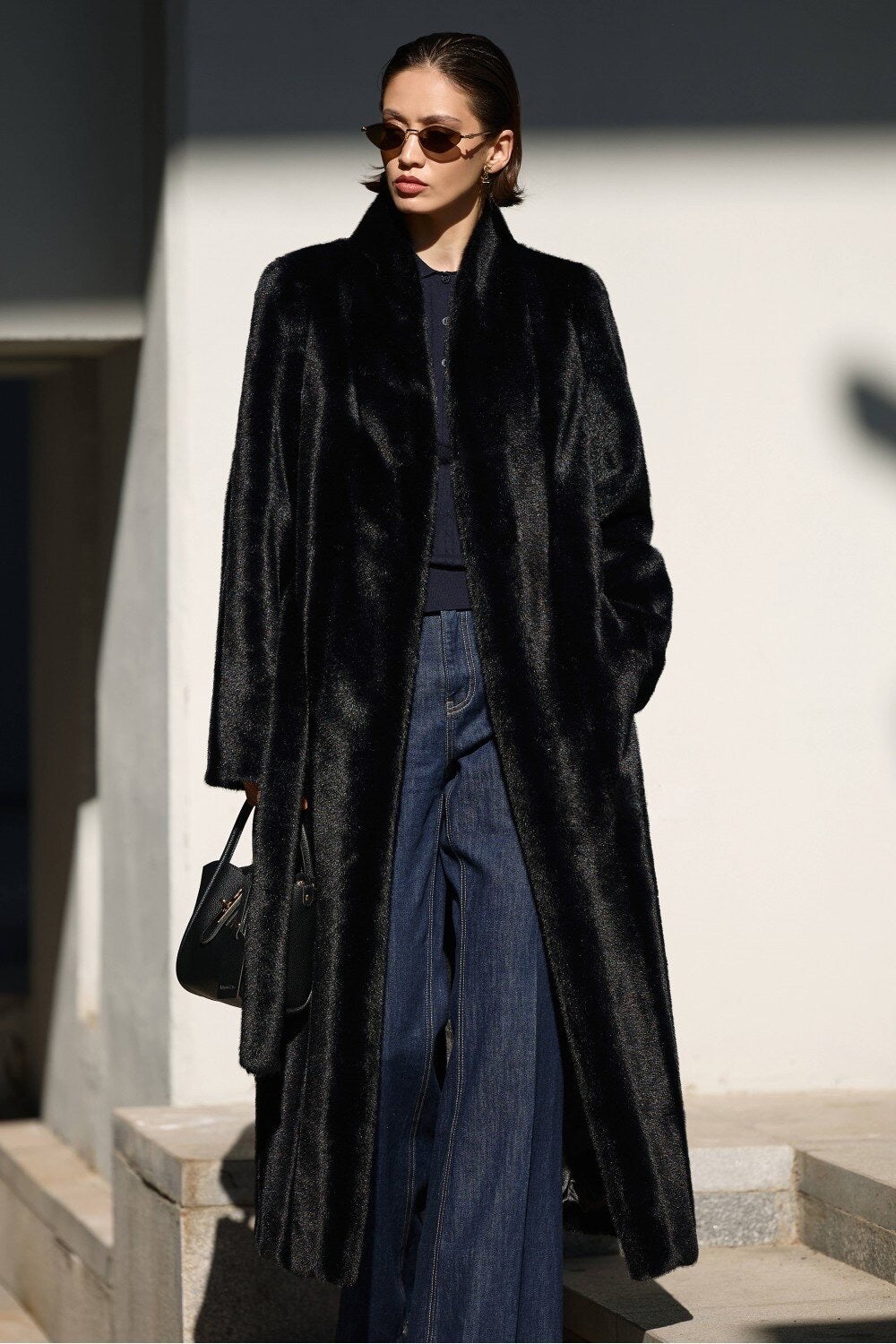 Cappotto in pelliccia sintetica MELVA