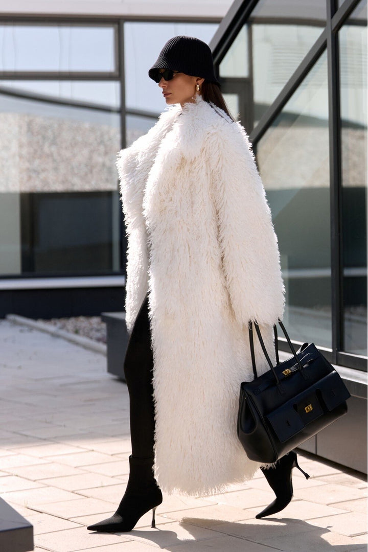 Cappotto finto mongolo KAI