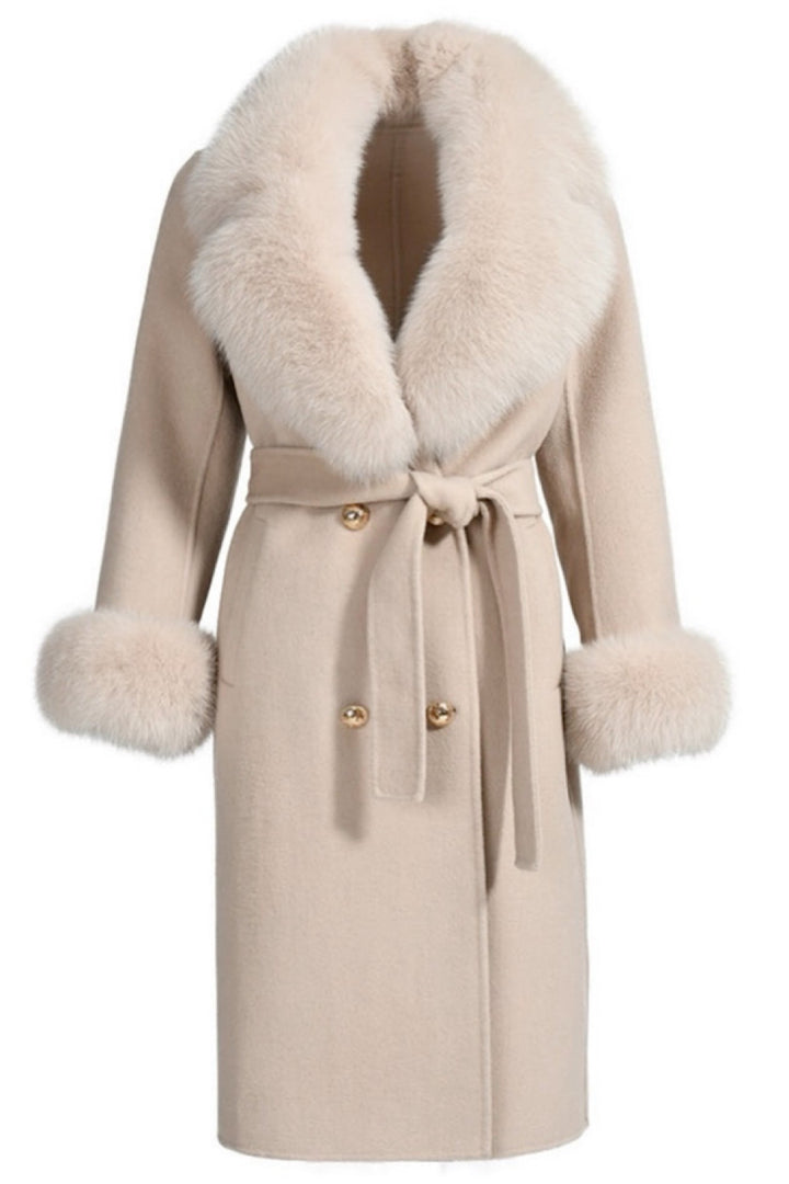 LORINA Cashmere Coat