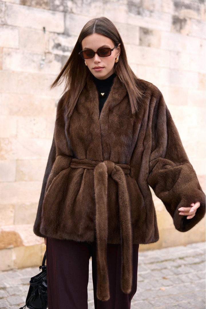Saffina Mink Coat
