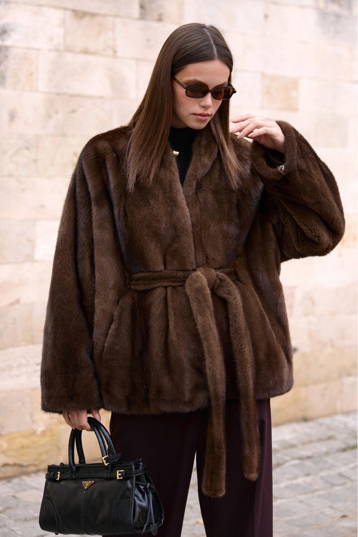 Saffina Mink Coat