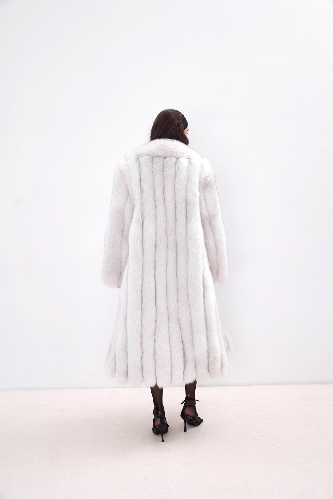 OLGA Fox Fur Coat Natural
