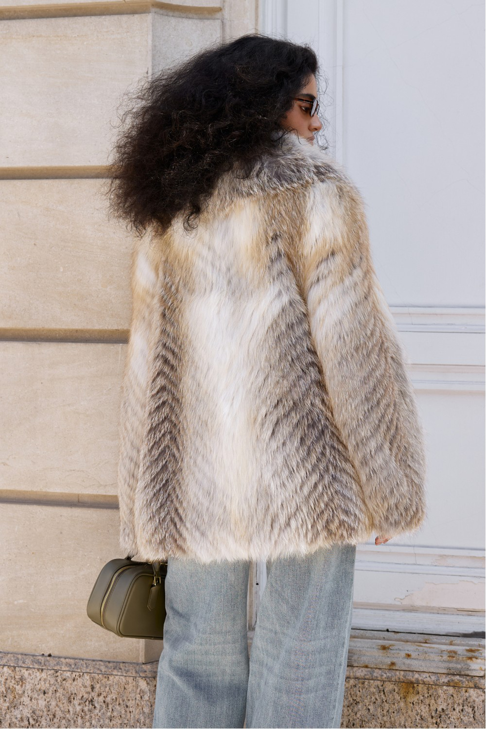 BECKY Cappotto in Pelliccia di Volpe