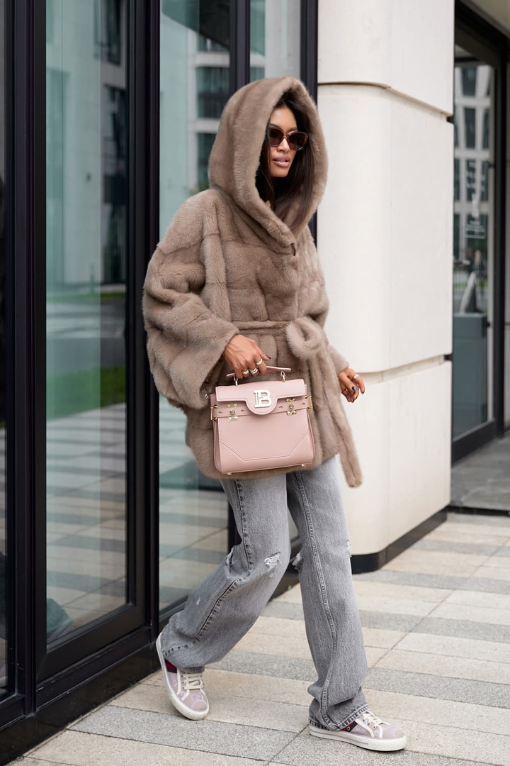 Alina Mink coat