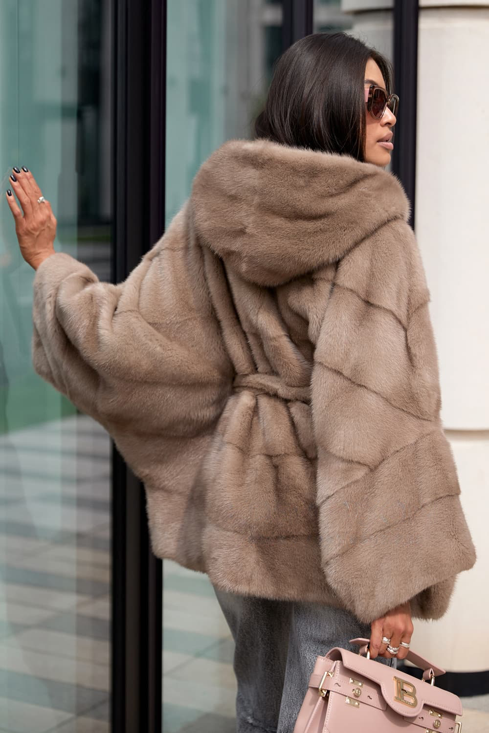 Alina Mink coat