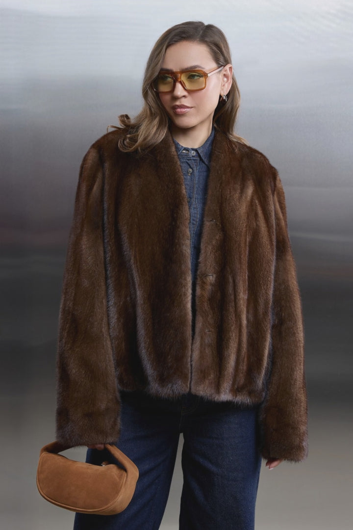 CALIA Abrigo de visón 