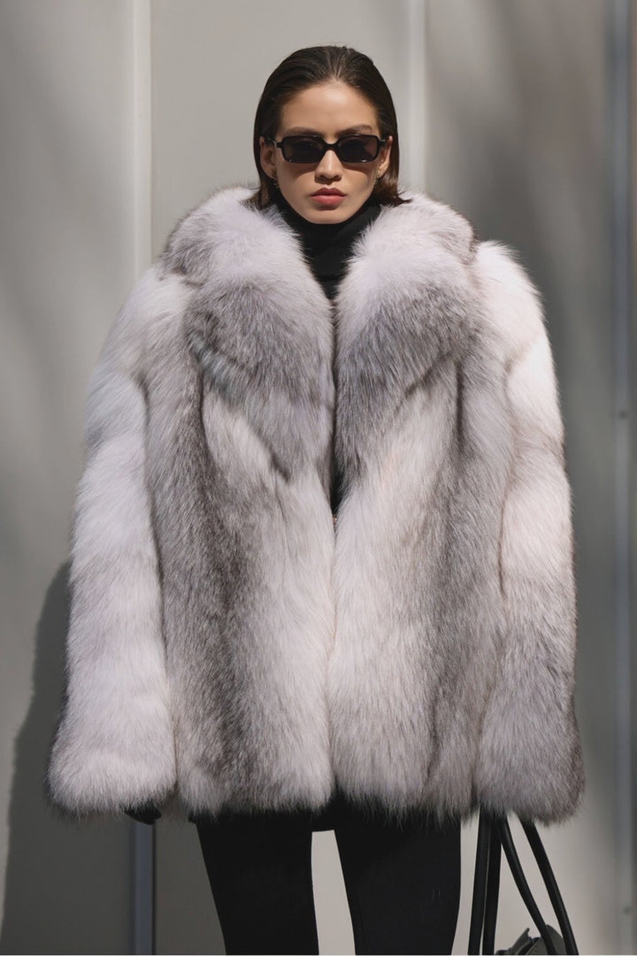 Cappotto di pelliccia di volpe KILLIAN