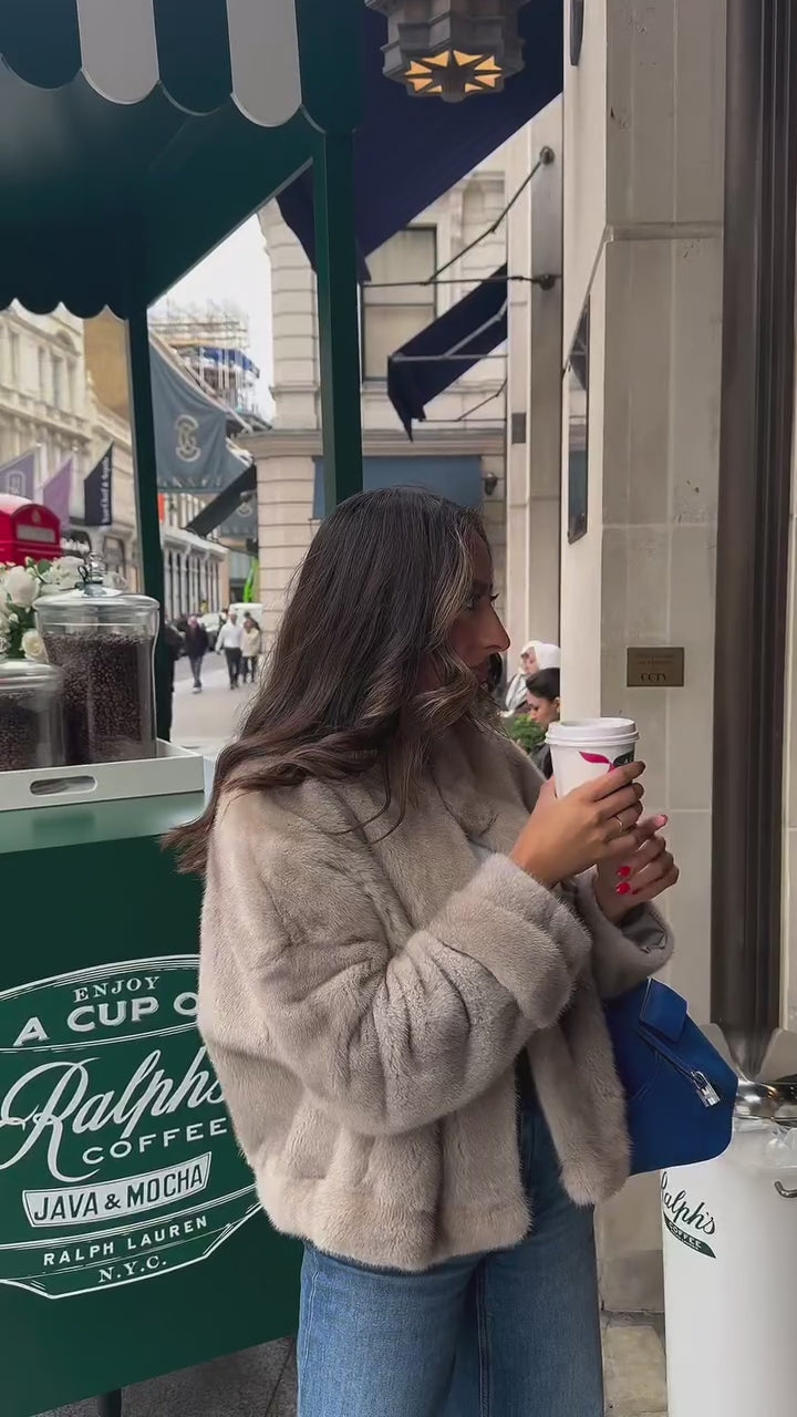 Veste en fourrure de vison Kati